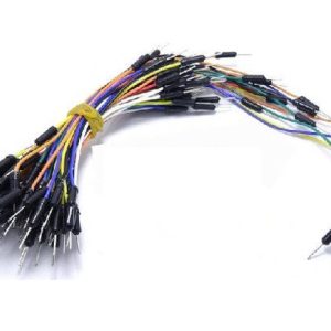 65 Pieces Male-to-Male Jumper Wires Set for Breadboard and Electronics Prototyping