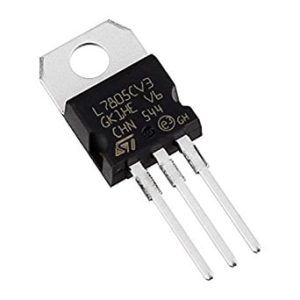 LM7805 Voltage Regulator IC | Fixed 5V Output for Arduino, DIY Electronics & Embedded Projects